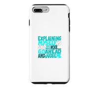 Custodia per iPhone 7 Plus/8 Plus Turchese Colore Go Ahead, Judge Me Turchese Grafica