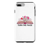 Custodia per iPhone 7 Plus/8 Plus Turn the Page Book Lovers Reading Bookish Items Books Themed