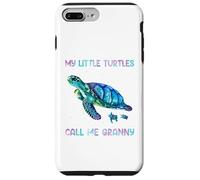 Custodia per iPhone 7 Plus/8 Plus Turtle Watercolor Sea Ocean My Turtles Call Me Granny