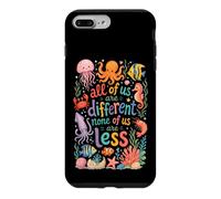 Custodia per iPhone 7 Plus/8 Plus Tutti noi siamo diversi Nessuno di noi è meno consapevole dell'autismo