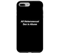 Custodia per iPhone 7 Plus/8 Plus Tutto il sesso eterosessuale è abuso