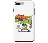 Custodia per iPhone 7 Plus/8 Plus Tyrannosaurus Rex Dinosaurs Cartoon Illustration Graphic