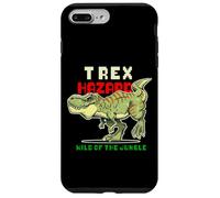 Custodia per iPhone 7 Plus/8 Plus Tyrannosaurus Rex Dinosaurs Cartoon Illustration Graphic