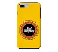 Custodia per iPhone 7 Plus/8 Plus Ufficiale Bad Company Band Circle 1977 1979 LIVE