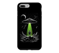 Custodia per iPhone 7 Plus/8 Plus UFO Rapimento Astronauta Spazio Esterno Galassia Universo Spazio