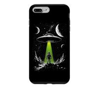 Custodia per iPhone 7 Plus/8 Plus UFO Rapimento Astronauta Spazio Esterno Galassia Universo Spazio