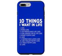 Custodia per iPhone 7 Plus/8 Plus Ultima lista dei desideri degli amanti delle auto Umorismo divertente