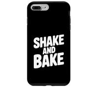 Custodia per iPhone 7 Plus/8 Plus Umorismo culinario retrò classico Shake and Bake