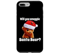Custodia per iPhone 7 Plus/8 Plus Umorismo natalizio Will You Snuggle Christmas Bear