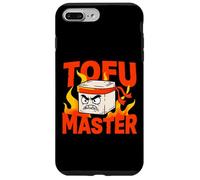 Custodia per iPhone 7 Plus/8 Plus Umorismo vegano sul karate di Tofu Master Angry Ninja