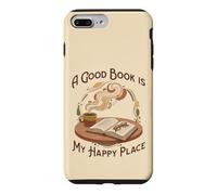 Custodia per iPhone 7 Plus/8 Plus Un buon libro è il mio posto felice - Amanti della lettura
