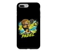 Custodia per iPhone 7 Plus/8 Plus Un Giocatore Di Padel Alla Moda - Un Leone Che Gioca A Padel