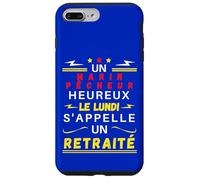 Custodia per iPhone 7 Plus/8 Plus Un Marinaio Pescatore Felice Lunedì Si chiama Pensionato