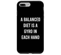 Custodia per iPhone 7 Plus/8 Plus Una dieta equilibrata è un giroscopio in ogni mano