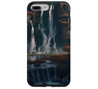 Custodia per iPhone 7 Plus/8 Plus Una maestosa cascata in mezzo alla natura incontaminata