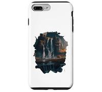 Custodia per iPhone 7 Plus/8 Plus Una maestosa cascata in mezzo alla natura incontaminata