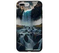 Custodia per iPhone 7 Plus/8 Plus Una maestosa cascata in mezzo alla natura incontaminata