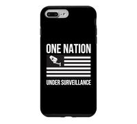 Custodia per iPhone 7 Plus/8 Plus Una nazione sotto sorveglianza Privacy World Order 1984 Chip