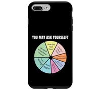 Custodia per iPhone 7 Plus/8 Plus Una volta in una vita grafico a torta divertente regalo matematico