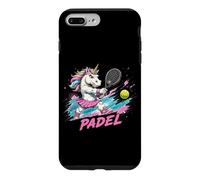 Custodia per iPhone 7 Plus/8 Plus Unicorno Forte E Padel - Padel Divertente - Tennis Padel -