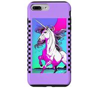 Custodia per iPhone 7 Plus/8 Plus Unicorno surf retrò anni '90