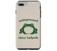 Custodia per iPhone 7 Plus/8 Plus Unimpressed Since Tadpole Funny Frog Silly Graphic