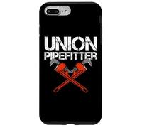 Custodia per iPhone 7 Plus/8 Plus Union Pipefitter idraulico Viaggio Steamfitter