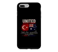 Custodia per iPhone 7 Plus/8 Plus United Beyond Borders Turkiye Australia Due Nazioni