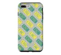 Custodia per iPhone 7 Plus/8 Plus Universal Monsters Drive In Horror Tickets All Over Print