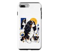 Custodia per iPhone 7 Plus/8 Plus Urban Kawaii Tricolor Cavalier Spaniel Cane