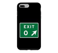 Custodia per iPhone 7 Plus/8 Plus Uscita 0 Zero Cape May NJ New Jersey Shore Parkway Sign