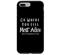 Custodia per iPhone 7 Plus/8 Plus Vai dove ti senti più vivo per gli amanti della natura e della foresta