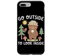 Custodia per iPhone 7 Plus/8 Plus Vai fuori per guardare dentro divertente escursionismo campeggio escursione camper