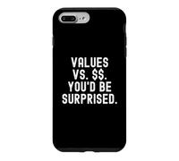 Custodia per iPhone 7 Plus/8 Plus Valori vs Youd Be Surprised Spiritoso Osservazione Uomini Donne