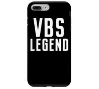 Custodia per iPhone 7 Plus/8 Plus VBS Legend I Love Vacation Bibbia School 2025 Carino cristiano