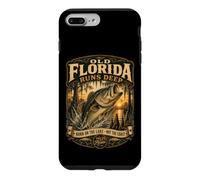 Custodia per iPhone 7 Plus/8 Plus Vecchia Florida corre Deep Largemouth Bass Fishing Lake
