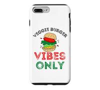 Custodia per iPhone 7 Plus/8 Plus Veggie Burger Vibes Solo Divertente BBQ Cookout Cucina Vegetariana