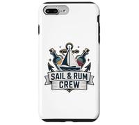 Custodia per iPhone 7 Plus/8 Plus Vela e Rum Crew Divertente Sailing Captain Sailor