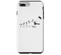 Custodia per iPhone 7 Plus/8 Plus Vela sulla spiaggia Landsailing Weekend Velista di sabbia