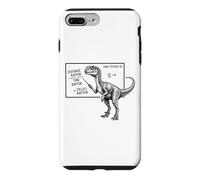 Custodia per iPhone 7 Plus/8 Plus Velociraptor Distanceraptor Timeraptor Divertente Fisica Scienza