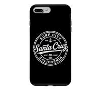 Custodia per iPhone 7 Plus/8 Plus vendemmia, santa, cruz, surf, città, california, costa,
