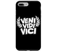Custodia per iPhone 7 Plus/8 Plus Veni Vidi Vici Il vincitore del testo latino prende tutto