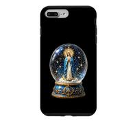 Custodia per iPhone 7 Plus/8 Plus Vergine Maria Celeste Preghiera Orb Cattolico Sacra Icona Arte