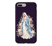 Custodia per iPhone 7 Plus/8 Plus Vergine Maria Preghiera cattolica e devozione mariana