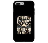 Custodia per iPhone 7 Plus/8 Plus Veterinario Di Giorno Giardiniere Di Notte Flore
