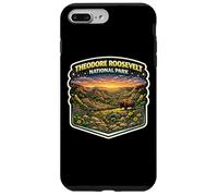 Custodia per iPhone 7 Plus/8 Plus Viaggio souvenir del Parco Nazionale Theodore Roosevelt nel Nord Dakota