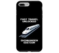 Custodia per iPhone 7 Plus/8 Plus Viaggio veloce: Shinkansen | Pixel Japan Transit Mode