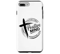 Custodia per iPhone 7 Plus/8 Plus vibrazioni positive mente positiva uomini cristiani donne crisitiani