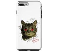Custodia per iPhone 7 Plus/8 Plus Vibrazioni street style con gatti intrappolati