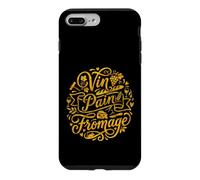 Custodia per iPhone 7 Plus/8 Plus Vin Pain Fromage Cultura francese Francophile Design